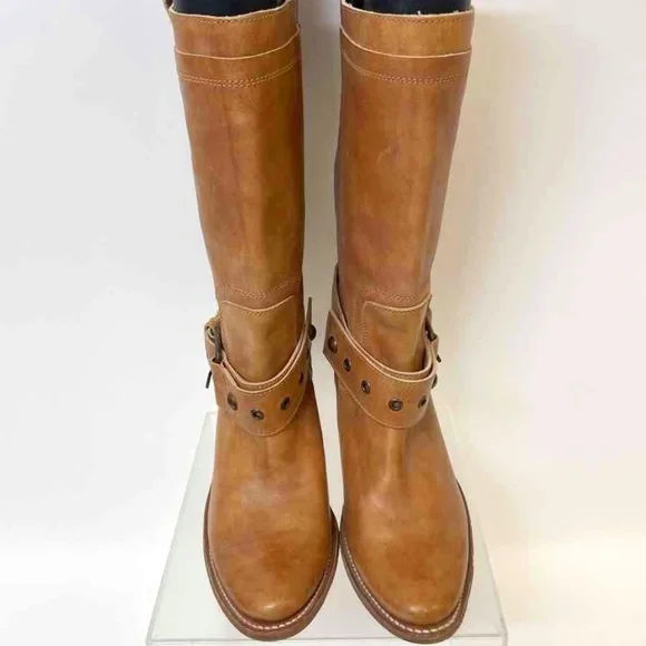 Frye Women's Brown Tall Boots - Size 10 - Picture 4 of 9
